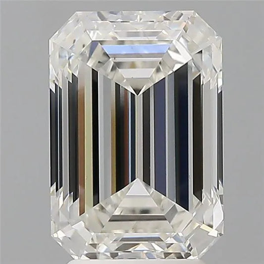 3.60ct Emerald Lab Grown Diamond (Colour F, Clarity VS2, IGI Certified)