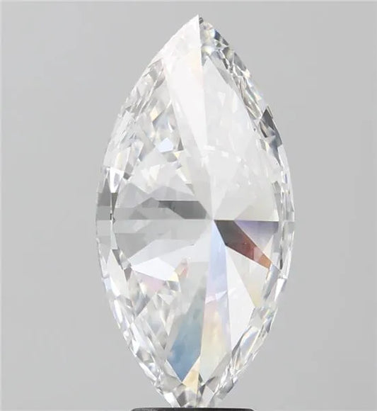 5.24ct Marquise Lab Grown Diamond (Colour E, Clarity VVS2, IGI Certified)