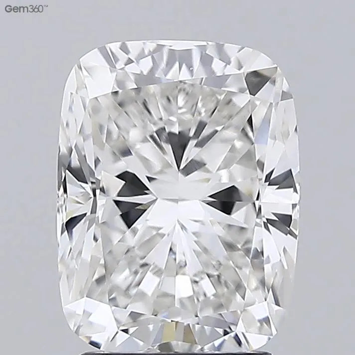 2.51ct Cushion modified Lab Grown Diamond (Colour F, Clarity VVS2, IGI Certified)