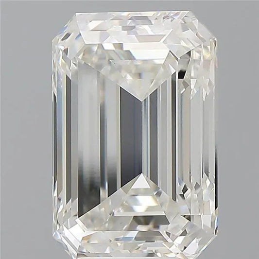 5.59ct Emerald Lab Grown Diamond (Colour F, Clarity VVS2, IGI Certified)