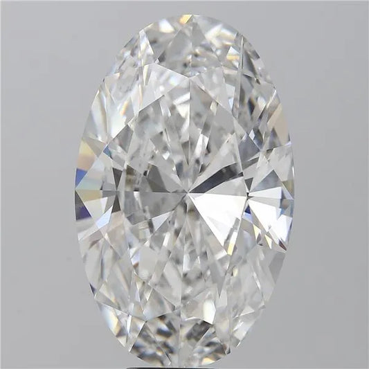 10.43ct Oval Lab Grown Diamond (Colour E, Clarity VVS2, IGI Certified)