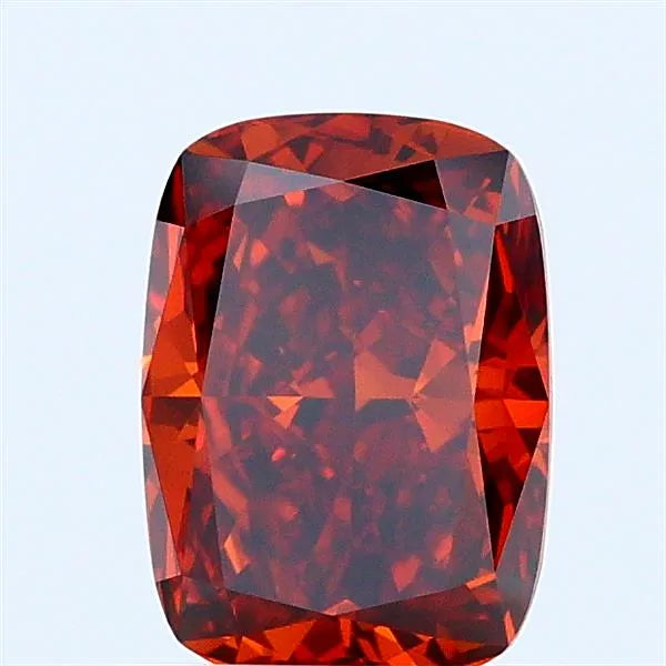 1.06ct Cushion brilliant Lab Grown Diamond (Colour Fancy Deep Orange, Clarity VVS2, IGI Certified)