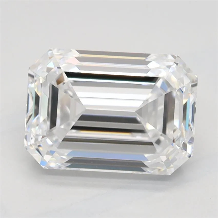 2.13ct Emerald Lab Grown Diamond (Colour D, Clarity VVS1, IGI Certified)