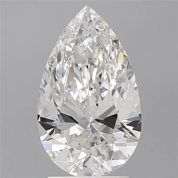 2.58ct Pear Lab Grown Diamond (Colour E, Clarity VS1, IGI Certified)
