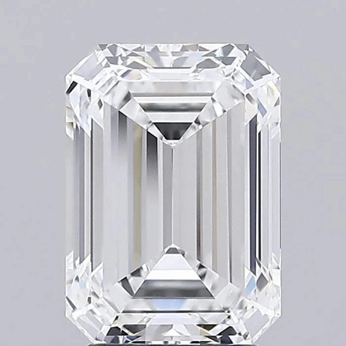 3.06ct Emerald Lab Grown Diamond (Colour E, Clarity VVS2, IGI Certified)