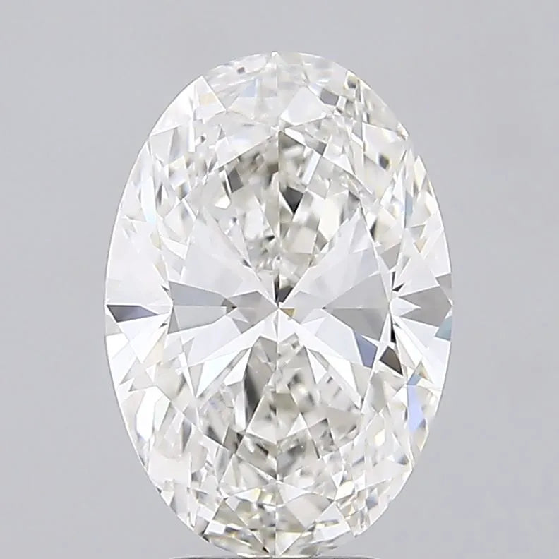 3.55ct Oval Lab Grown Diamond (Colour F, Clarity VVS2, IGI Certified)