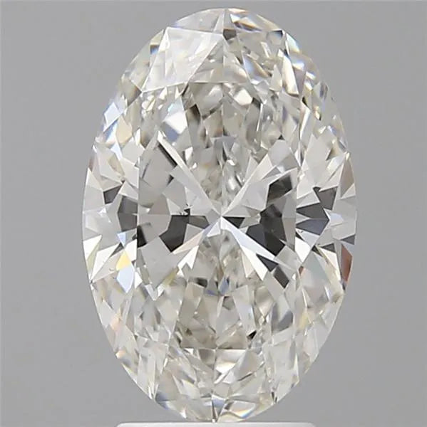 2.52ct Oval Lab Grown Diamond (Colour G, Clarity VS2, IGI Certified)