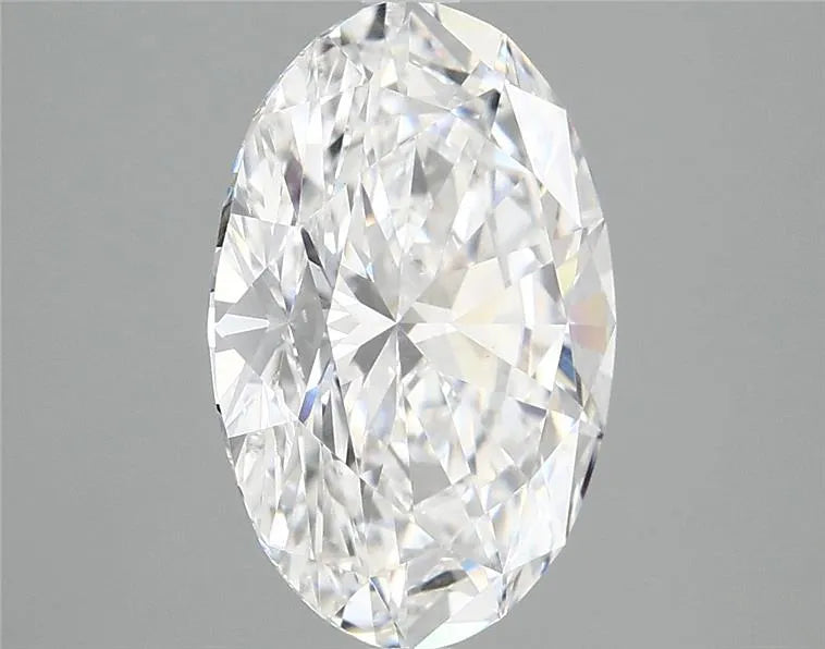 3.10ct Oval Lab Grown Diamond (Colour D, Clarity VVS2, IGI Certified)