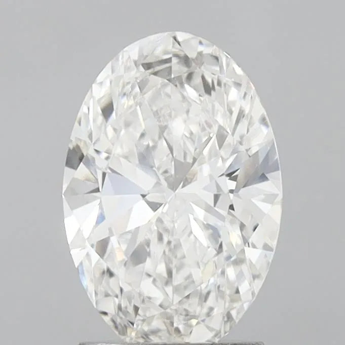 2.04ct Oval Lab Grown Diamond (Colour F, Clarity VVS2, IGI Certified)
