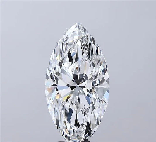 4.04ct Marquise Lab Grown Diamond (Colour E, Clarity VVS2, IGI Certified)