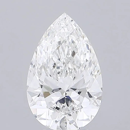 4.08ct Pear Lab Grown Diamond (Colour F, Clarity VS1, IGI Certified)