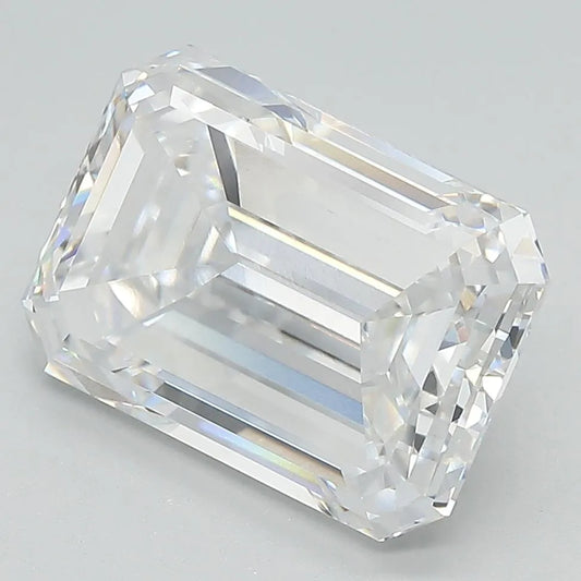 6.02ct Emerald Lab Grown Diamond (Colour E, Clarity VVS2, IGI Certified)