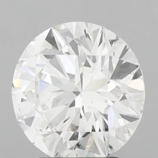 3.03ct Round Lab Grown Diamond (Colour F, Clarity SI1, Cut ID, IGI Certified)