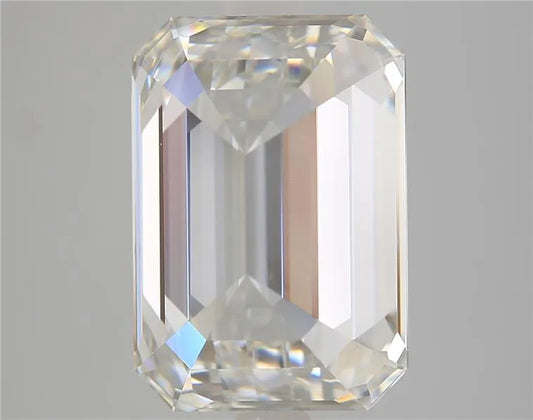 5.04ct Emerald Lab Grown Diamond (Colour F, Clarity VVS2, IGI Certified)