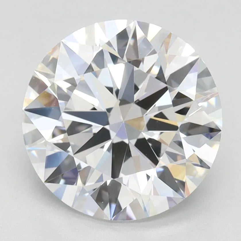 2.15ct Round Lab Grown Diamond (Colour D, Clarity VVS1, Cut ID, IGI Certified)