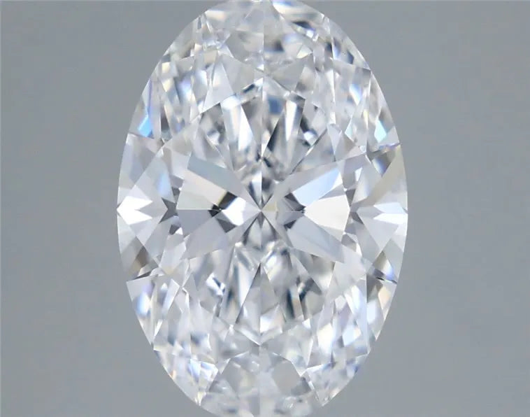 2.06ct Oval Lab Grown Diamond (Colour D, Clarity VVS1, IGI Certified)