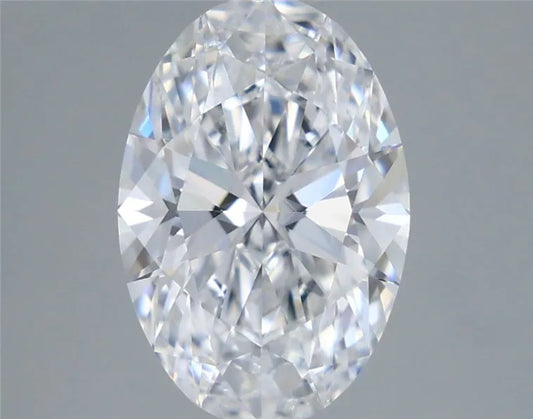 2.06ct Oval Lab Grown Diamond (Colour D, Clarity VVS1, IGI Certified)