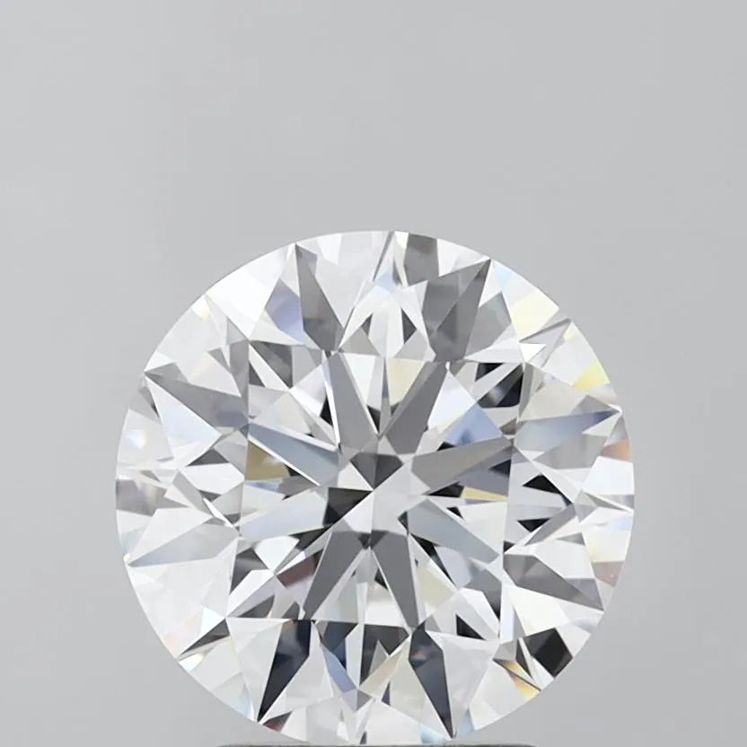 2.91ct Round Lab Grown Diamond (Colour G, Clarity VVS1, Cut ID, IGI Certified)