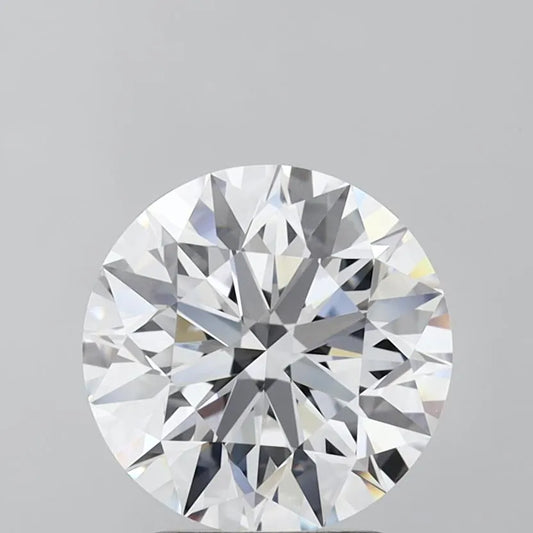 2.91ct Round Lab Grown Diamond (Colour G, Clarity VVS1, Cut ID, IGI Certified)