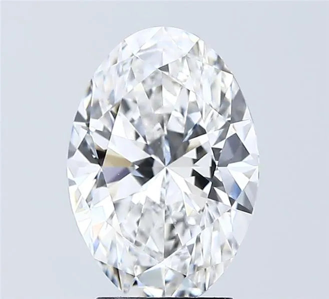 2.56ct Oval Lab Grown Diamond (Colour E, Clarity VVS1, IGI Certified)