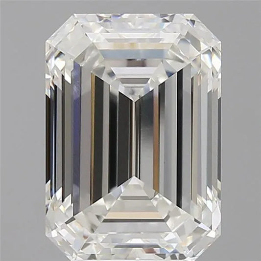 4.59ct Emerald Lab Grown Diamond (Colour F, Clarity VVS2, IGI Certified)