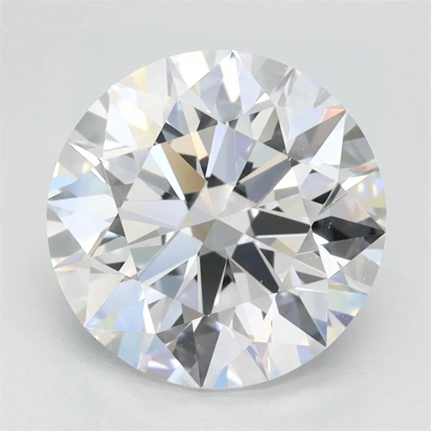 2.14ct Round Lab Grown Diamond (Colour D, Clarity VVS1, Cut ID, IGI Certified)