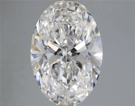 4.71ct Oval Lab Grown Diamond (Colour G, Clarity VS1, IGI Certified)