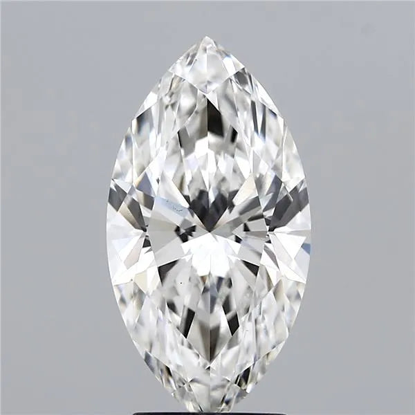 3.06ct Marquise Lab Grown Diamond (Colour H, Clarity VS1, IGI Certified)