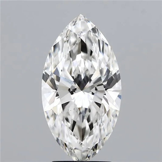 3.06ct Marquise Lab Grown Diamond (Colour H, Clarity VS1, IGI Certified)