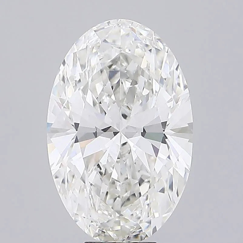 9.93ct Oval Lab Grown Diamond (Colour G, Clarity VS1, IGI Certified)
