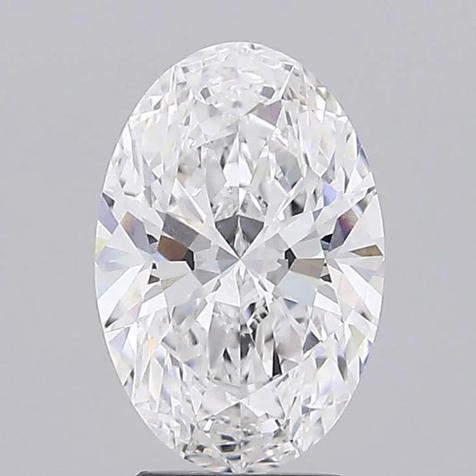 3.62ct Oval Lab Grown Diamond (Colour E, Clarity VVS1, IGI Certified)