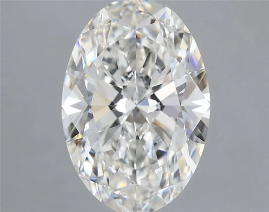 2.58ct Oval Lab Grown Diamond (Colour G, Clarity VS1, IGI Certified)