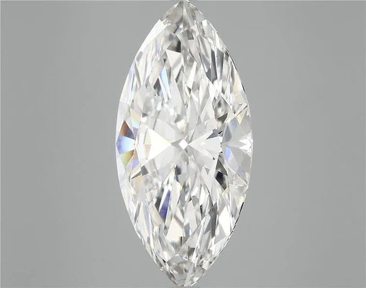 6.02ct Marquise Lab Grown Diamond (Colour G, Clarity VS2, IGI Certified)