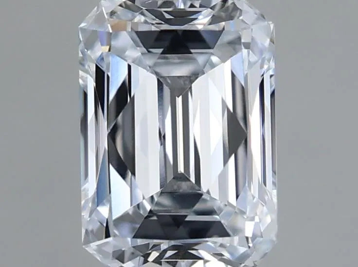 2.02ct Emerald Lab Grown Diamond (Colour E, Clarity IF, IGI Certified)