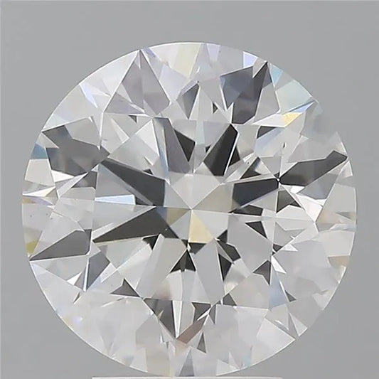 4.60ct Round Lab Grown Diamond (Colour D, Clarity VVS2, Cut ID, IGI Certified)