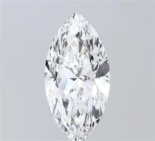 3.00ct Marquise Lab Grown Diamond (Colour E, Clarity VVS2, IGI Certified)