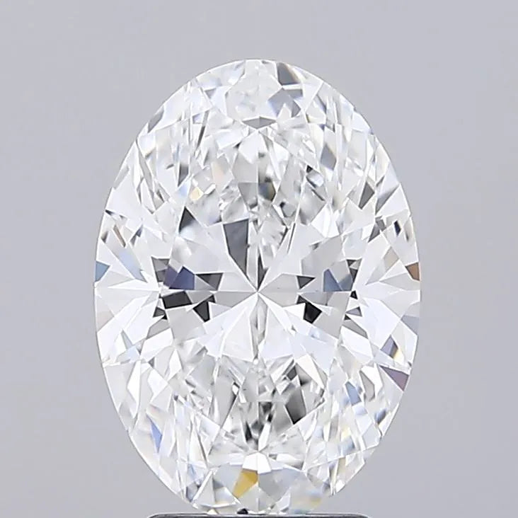 3.36ct Oval Lab Grown Diamond (Colour D, Clarity VVS2, IGI Certified)