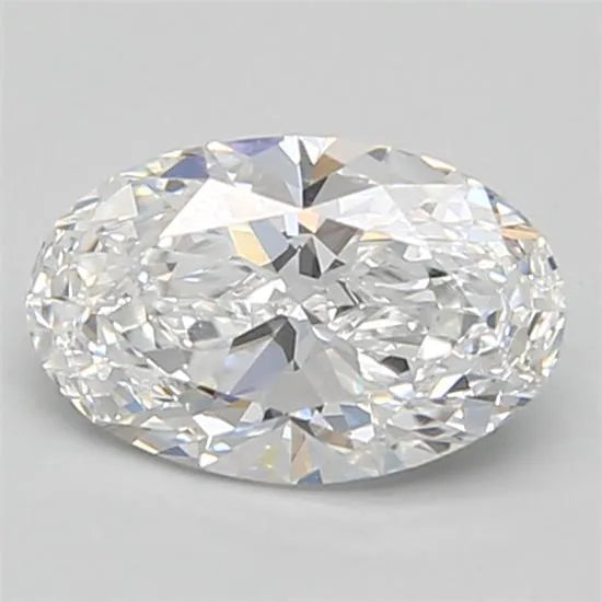 0.61ct Oval Lab Grown Diamond (Colour D, Clarity IF, Cut EX, IGI Certified)