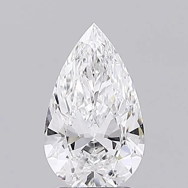 1.26ct Pear Lab Grown Diamond (Colour D, Clarity VVS2, IGI Certified)