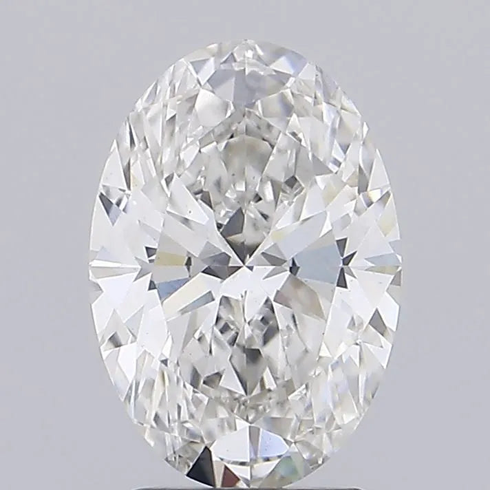 2.64ct Oval Lab Grown Diamond (Colour G, Clarity VS1, IGI Certified)