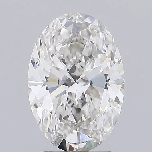 2.64ct Oval Lab Grown Diamond (Colour G, Clarity VS1, IGI Certified)