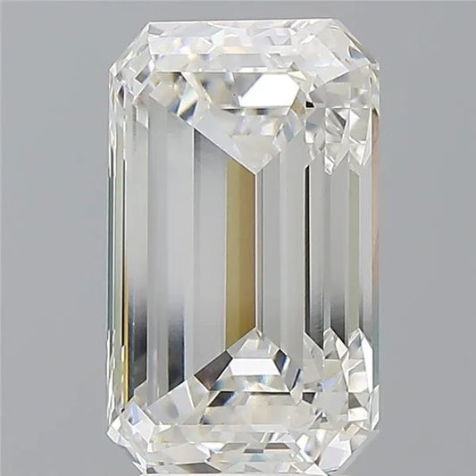 4.50ct Emerald Lab Grown Diamond (Colour F, Clarity VVS2, IGI Certified)