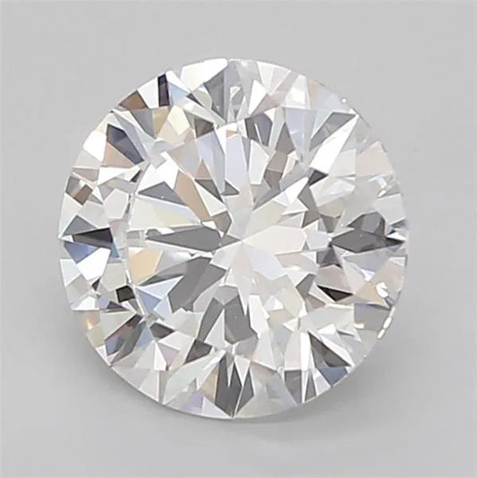 2.00ct Round Lab Grown Diamond (Colour F, Clarity VVS2, Cut EX, IGI Certified)