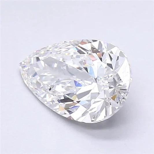 3.01ct Pear Lab Grown Diamond (Colour F, Clarity VVS2, IGI Certified)