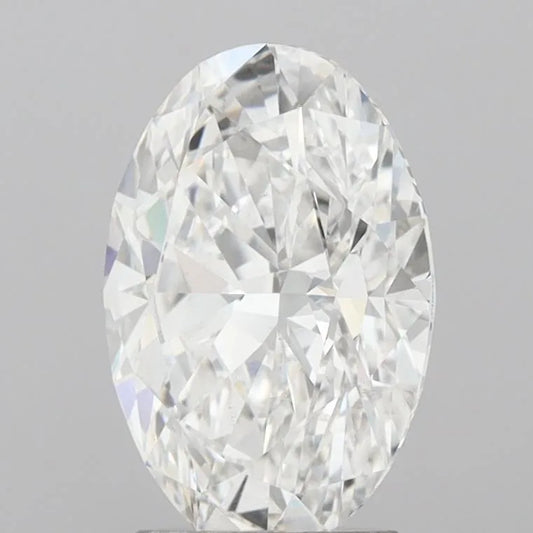 3.07ct Oval Lab Grown Diamond (Colour E, Clarity VS2, IGI Certified)