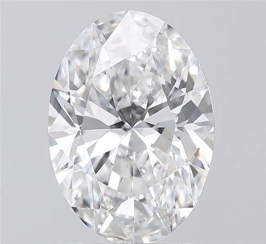 3.08ct Oval Lab Grown Diamond (Colour E, Clarity VVS2, IGI Certified)