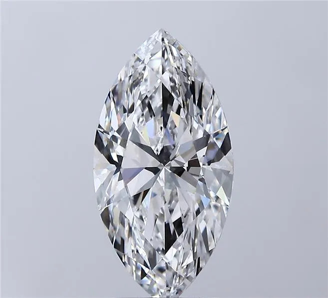 3.00ct Marquise Lab Grown Diamond (Colour D, Clarity VVS2, IGI Certified)