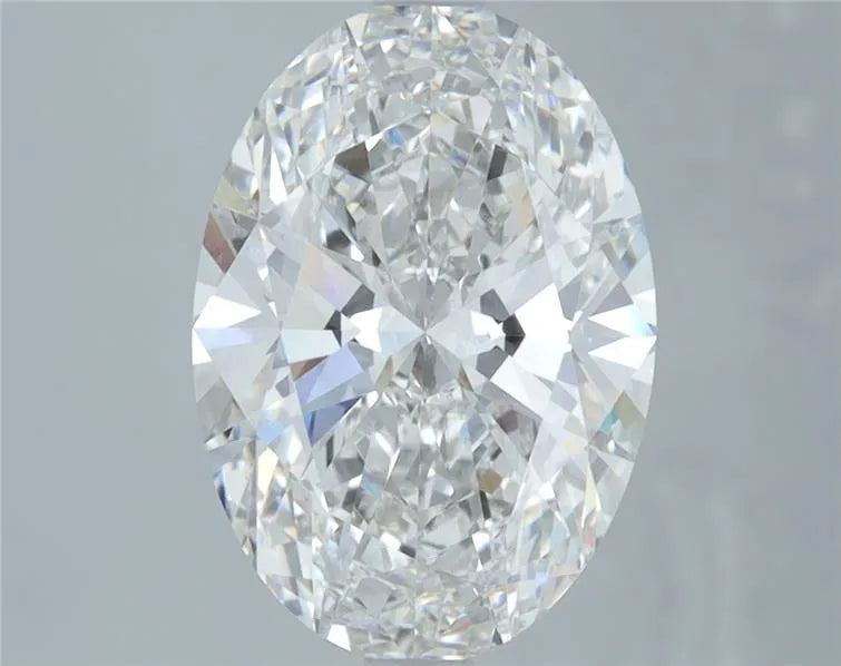3.71ct Oval Lab Grown Diamond (Colour F, Clarity VVS2, IGI Certified)