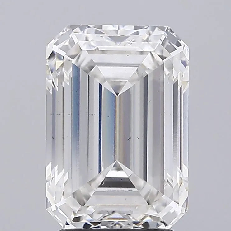 3.19ct Emerald Lab Grown Diamond (Colour G, Clarity VS2, IGI Certified)