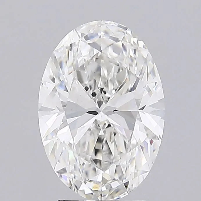 3.51ct Oval Lab Grown Diamond (Colour F, Clarity VVS2, IGI Certified)